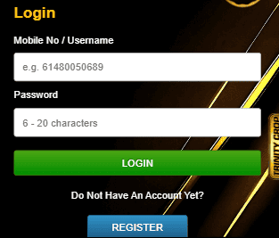 Registration at 22 Ricky casino